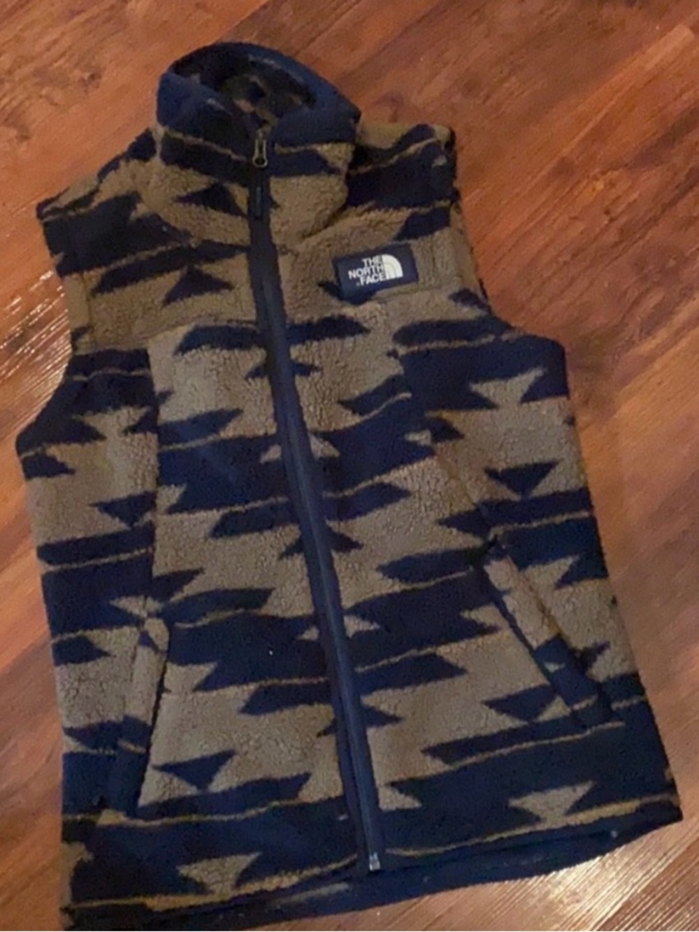 The North Face Women's Campshire Sherpa Vest in the Weimaraner Brown California